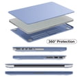 thumbnail image 2 of IBENZER Compatible with MacBook Pro 13 Inch Case 2015-2012 A1502 A1425, Hard Shell Case with Keyboard Cover for Old Version Mac Pro Retina 13, Serenity Blue, W-R13-SRL+1, 2 of 9