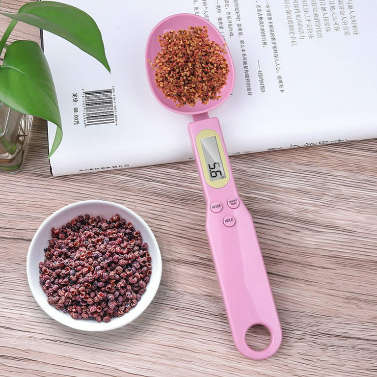 Electronic Measuring Spoons Digital Kitchen Spoon Scale, 500g/0.1g, Digital  Display Accurate Detachable Measuring Cup with Tare for Kitchen and Lab