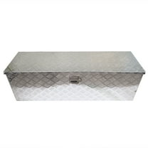 Labwork Sliver 49" Length Aluminum Tool Box with Lock Suitable for Trucks Pickups
