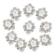 thumbnail image 2 of 20x10pcs Oval Flatback Acrílico Crystal Rhinestone Botón DIY Craft Clear 20 piezas Sunnimix Adorno de respaldo plano, 2 of 7