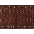 thumbnail image 1 of Ahgly Company Indoor Rectangle Southwestern Brown Country Area Rugs, 8' x 12', 1 of 4