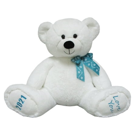 Way To Celebrate Mother's Day Plush Jumbo White Bear