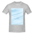 thumbnail image 4 of Bingfone Blue Marble Men'S Loose Fit Short-Sleeve Pocket T-Shirt, 4 of 7