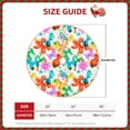 thumbnail image 2 of Fotbe Colorful Air Balloons Pattern Christmas Tree Skirt, Tree Skirts Plush Christmas Decorations, Christmas Tree Skirts Xmas Decorations Holiday Party Decor-48", 2 of 6