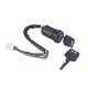 thumbnail image 1 of 4-Wire Ignition Switch Lock Key For Quad ATV Go Kart Pit Dirt Bike Moped Scooter, 1 of 5