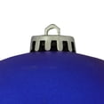 thumbnail image 2 of Northlight Shatterproof Commercial Matte Christmas Ball Ornament - 12" (300mm) - Lavish Blue, 2 of 3