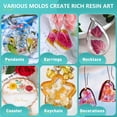thumbnail image 3 of Epoxy Resin Kit Teexpert Jewelry Making w/ Molds for Adults, 3 of 6