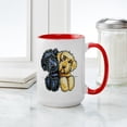 thumbnail image 4 of CafePress - Labradoodles Lined Up Mugs - 15 oz Ceramic Large White Novelty Mug, 4 of 4