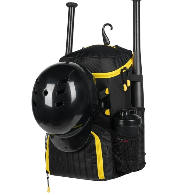 Bolsa para Equipamiento Deportivo GRANDUP Bolsa de Béisbol 50x34x22 cm Negra