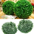 thumbnail image 4 of Green Plastic Plant Ball Decoration Home Outdoor Wedding Party Decoration Plants Grass Ball, 4 of 11