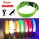thumbnail image 5 of Collar para mascotas Iluminación LED Suministros para mascotas ABS Recargable Prevención de accidentes Herramientas anti-perdida Collares Actividades de seguridad USB Recargable Verde XL AweSitey PT000654-20, 5 of 7