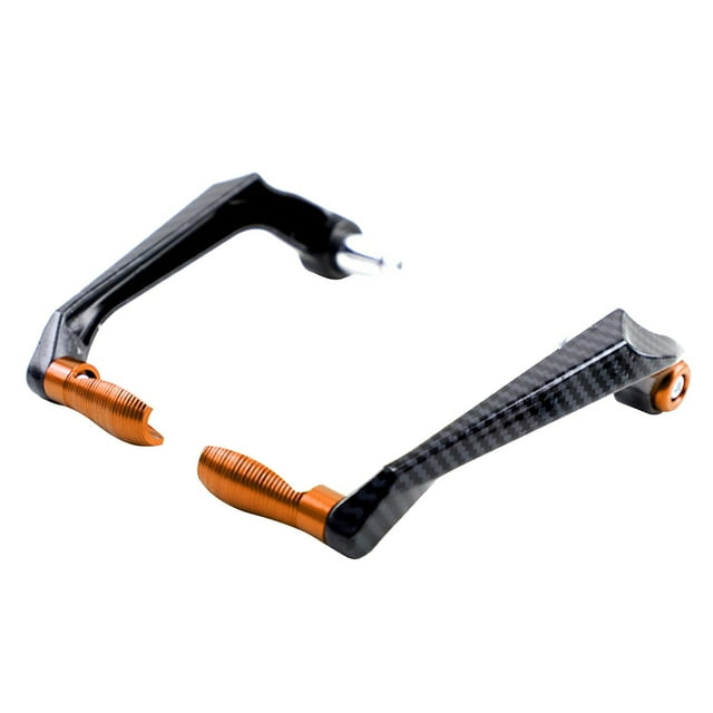 Protector de manillar Yotijar de embrague de motocicleta Universal Naranja