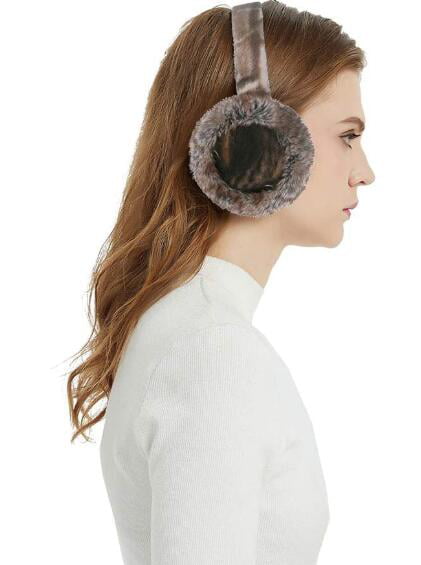 Unisex Fleece Ear Muffs/Ear Warmers-Winter Outdoor Classic Earmuffs Earwarmers by Aurya