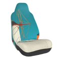 thumbnail image 1 of Wukai Colorful Greek Windmills Full Set Car Seat Covers with Soft Padding Universal Auto Front Seats Protector and Cushion Mat, 1 of 5