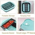 thumbnail image 3 of FANNGYX 2.77 Gallon (10.5L) Collapsible Sink Tub with Drain Plug Foldable Dish Basin for Camping, RV, Kitchen LG618-676, 3 of 6