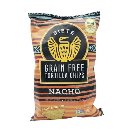 Nacho Grain Free Tortilla Chips, 4 oz