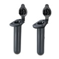 thumbnail image 1 of Labymos 2 PCS Flush Mount Fishing Boat Rod Holder Bracket With Cover Kayak Fishing Tackle Box Accessory Tool, 1 of 7