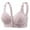 Light Purple, variant on Wireless Jelly Bras for Women Front Closure Wireless Bra with Side Support Thin Cup Full Coverage Comfort for Everyday Wear