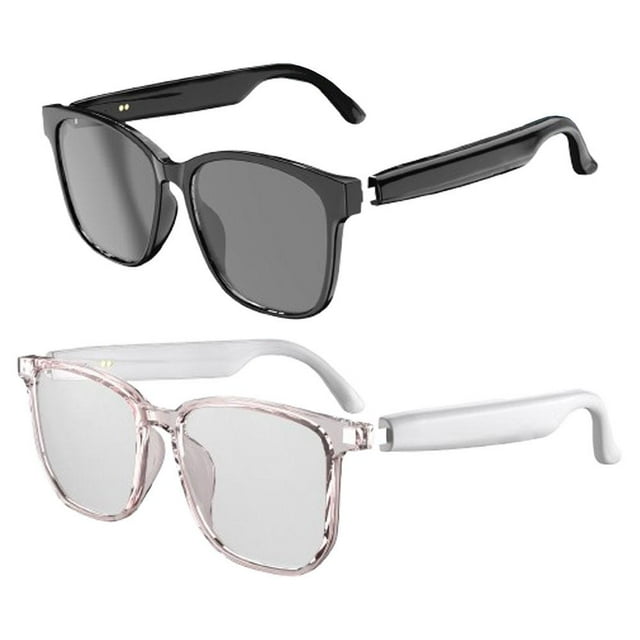 HY-C8 PRO Bluetooth Translation Glasses with Real-Time AI Assistant UV-Blocking Lenses for Multilingual Communication and Hands-Free Calls