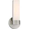 thumbnail image 2 of 62/731-Nuvo Lighting-Bond-10W 1 LED Bath Vanity-6 Inches Wide by 9.5 Inches High-Brushed Nickel Finish, 2 of 2