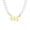 Gold 444, variant on Women's Angel Number 999 Necklace Numbers Pearl Pendant Choker Chain Numerology Jewelry Gold