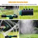 thumbnail image 4 of Aspersor de césped giratorio de 360 ​​° Aspersor de jardín automático Altura de riego de césped 23,5 cm, diámetro 17 cm Sincero Electrónica, 4 of 5