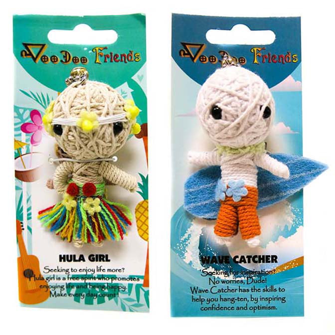 Customize Your Own Resin Voodoo Doll Keychain