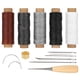 thumbnail image 5 of Kit de herramientas para artesanía de cuero, Kit de herramientas para artesanía de cuero, rosca de cera, ranuradora para silla de montar, rendimiento de alta gama, 5 of 12