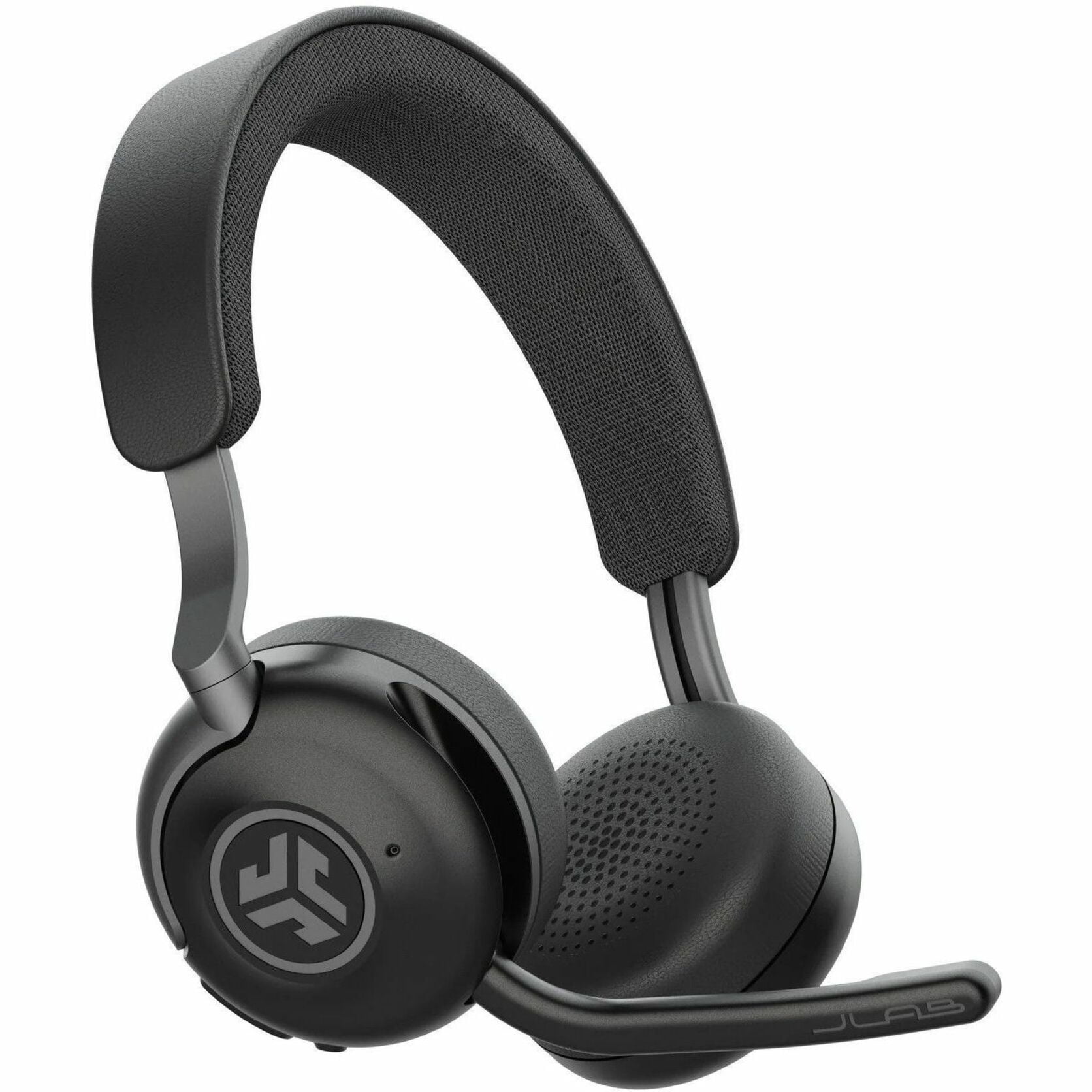 JLab Epic Work Wireless Headset, ANC, 90+ Hr Playtime, Charging Hub, Quick Mute, Multipoint, PC/Laptop/Mobile