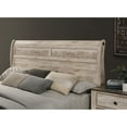 thumbnail image 5 of Miekor Furniture Imerland Contemporary White Wash Finish 3-Piece Bedroom Set-Sleigh Bed and Two Nightstands, King Size 26951, 5 of 9
