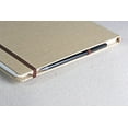 thumbnail image 3 of Clairefontaine Goldline Travel Album - 32 Blank Sheets - 4 x 5 3/4 A6 - Natural, 3 of 5