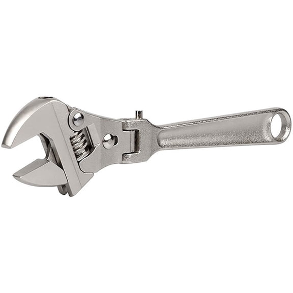 Multifunctional Ratchet Wrench with 180° Rotating for Head Tool Steel Crescent Wrenches for Repair Bath Hydroelectric