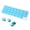 Blue, variant on Monthly Pill Organizer 31 Day, 2027 Upgraded Large Portable Travel Pill Box, 30 Day Pill Case Small Compartments to Hold Vitamin and Travel Medicine Organizer, Daily Pill Case