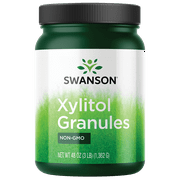 Swanson 100% Pure Non-gmo Xylitol Granules 48 oz Granules