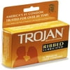 Trojan Condom Stimulations Ultra Ribbed Lubricated 12 Pack