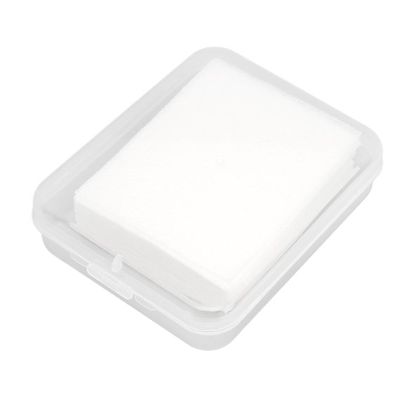 Almohadillas cosméticas, 80 piezas de almohadillas de algodón, almohadillas desmaquillantes, almohadillas de algodón faciales diseñadas para el futuro
