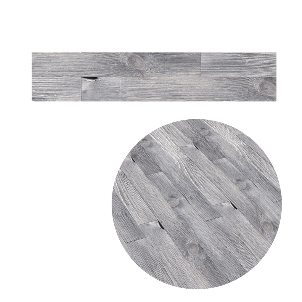 TureClos 5M Selfadhesive Wood Grain Floor Contact Paper Covering PVC