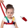 thumbnail image 1 of Correa de seguridad antipérdida, 2 en 1, arnés de seguridad para caminar para bebés, niño pequeño, correa de cuerda para niños, cinturón de mano para caminar (amarillo) Sincero Hogar, 1 of 5