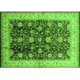 thumbnail image 1 of Ahgly Company Indoor Rectangle Oriental Green Traditional Area Rugs, 4' x 6', 1 of 4