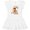 AA-White, variant on Inktastic My Nana Loves Me to the Moon and Back Girls Baby Dress