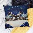 thumbnail image 2 of SHANXI Throw Pillowcases Cover Nature Sea Outdoor Decoration Couch Pillow Covers with Zipper for Living Room Office 24x24in, 2 of 5