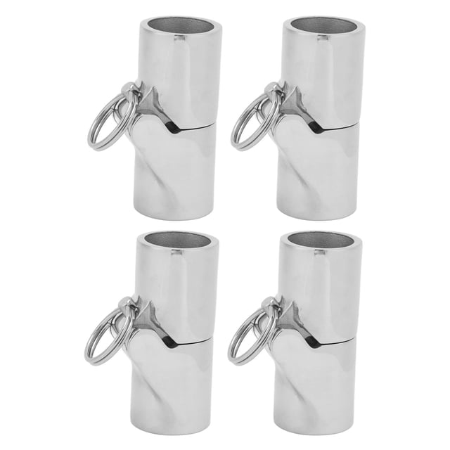 Swivel Coupling Tube Joint, Boat Tube Connector 4PCS 25mm Rotating Connection High Stability For Marine Yacht