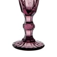 thumbnail image 4 of Juego de 6 Copas de Cristal Labrado Vintage, Copas de Vino y Champagne, Color Púrpura, 170 ml, 4 of 5