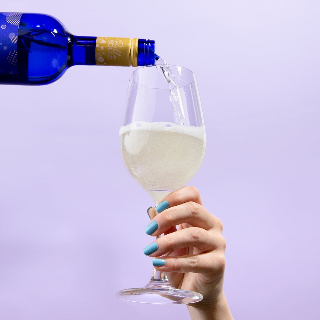 Bella Bolle Moscato Wine, d'Asti, Italy, 5.5% ABV, 750ml Glass Bottle, 25.4 fl oz