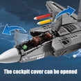 HI-Reeke Aircraft Model Building Block Set F-35 Lightning II Military ...