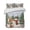 Gray, variant on Quilts Queen Size Bedding Set, Grey Vinatge Christmas Lightweight Quilted Comforter, Snowman Elk Xmas Tree Snowflake Soft Reversible Bedspread Coverlet with Pillow Covers for All Season, 90" x 96"