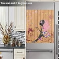thumbnail image 6 of Coolnut Dishwasher Magnet Cover 23"Wx26"H ,Cute Flower Girl Farmhouse Kitchen Dishwasher Cover Magnetic Appliance Covers Door Stickers for Kitchen Home Cabinet Decals, 6 of 6