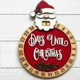 thumbnail image 5 of Funny Christmas Countdown Calendar for Friend, Rustic Wood Sign Home Decor Holiday Desk Xmas Decoration, 5 of 6