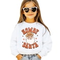 thumbnail image 2 of Howdy Santa Sweatshirt for Women Teens and Girls Country Girl Christmas Pullover White Sweatshirt Youth XS, 2 of 5