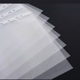 thumbnail image 2 of Shisuyan 100 Pcs Chemises de Documents A4 Protecteurs de Feuilles Transparents Poinçonnés 11 Trous Pochettes pour Classeur, 2 of 8